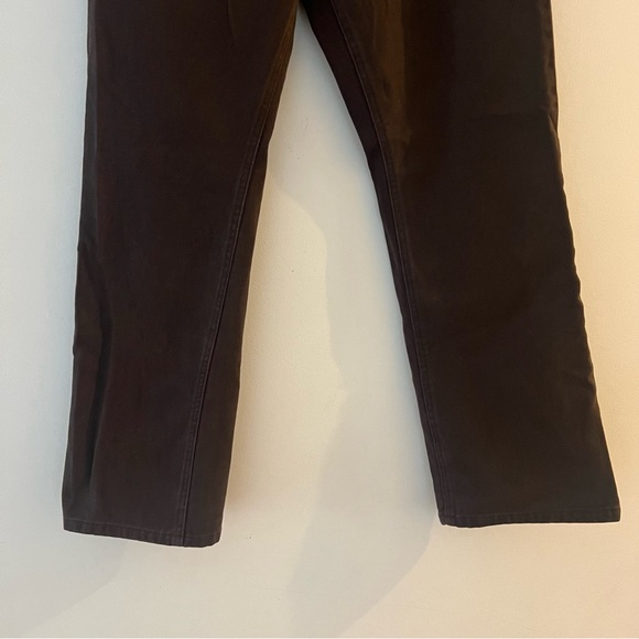 Women’s Bill Blass Brown Denim Bootcut Jeans Size 10 Petite - Picture 4 of 9